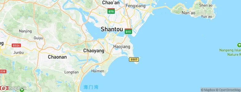 Dahao, China Map