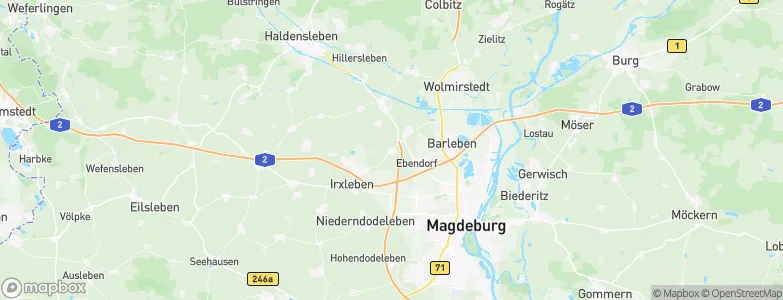 Dahlenwarsleben, Germany Map