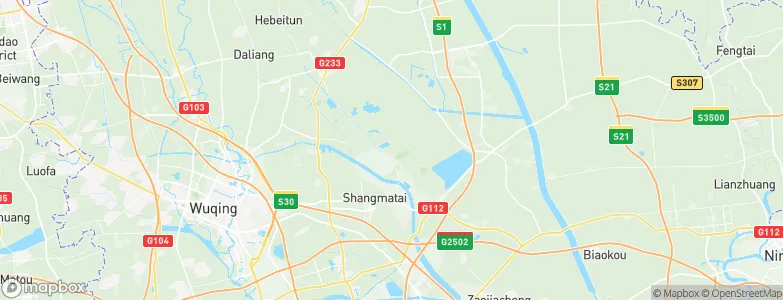 Dahuangpu, China Map
