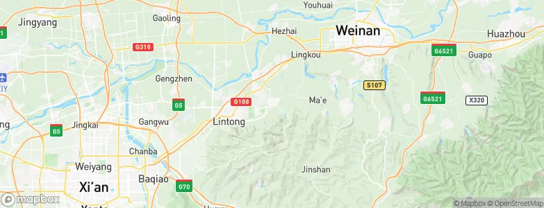 Daiwang, China Map