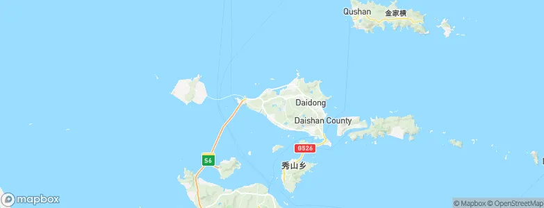 Daixi, China Map