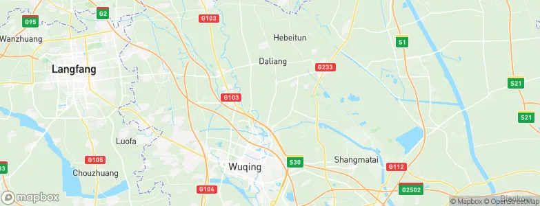 Dajianchang, China Map
