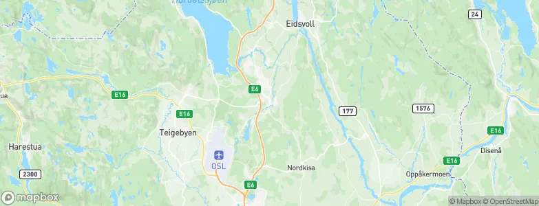 Dal, Norway Map