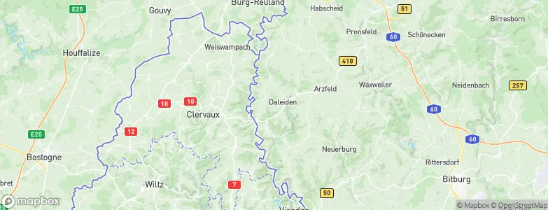 Daleiden, Germany Map