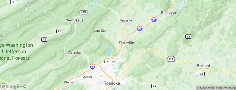 Daleville, United States Map