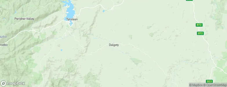 Dalgety, Australia Map