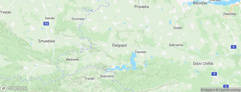 Dalgopol, Bulgaria Map