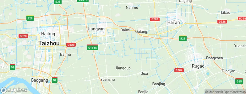 Dalun, China Map