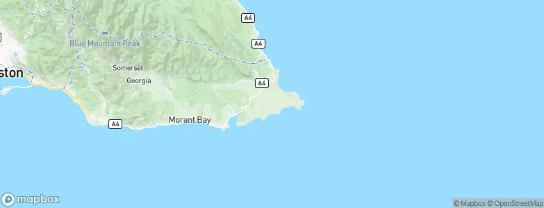 Dalvey, Jamaica Map