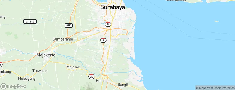 Damarsi, Indonesia Map
