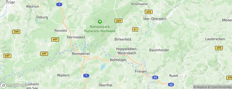 Dambach, Germany Map