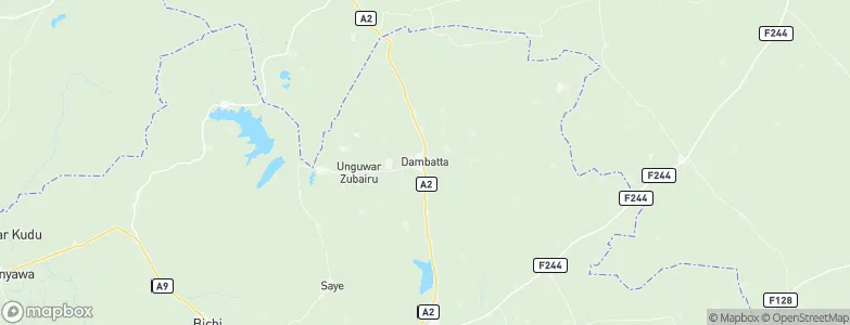 Dambatta, Nigeria Map