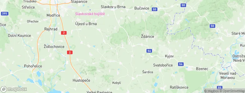 Dambořice, Czechia Map
