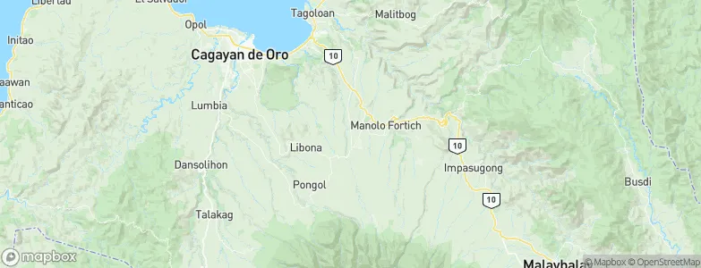Damilag, Philippines Map
