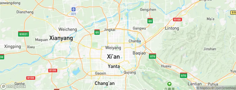 Daminggong, China Map