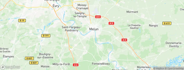 Dammarie-les-Lys, France Map