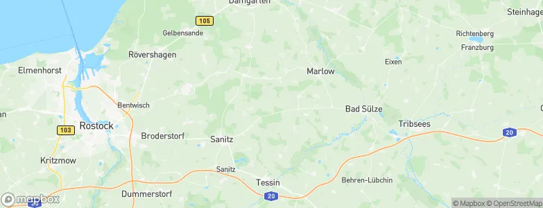 Dammerstorf, Germany Map