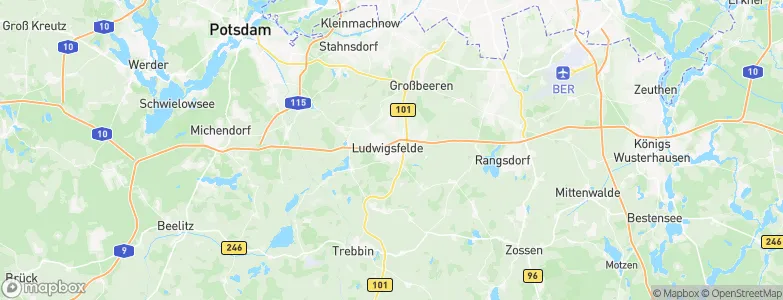 Damsdorf, Germany Map