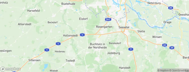 Dangersen, Germany Map