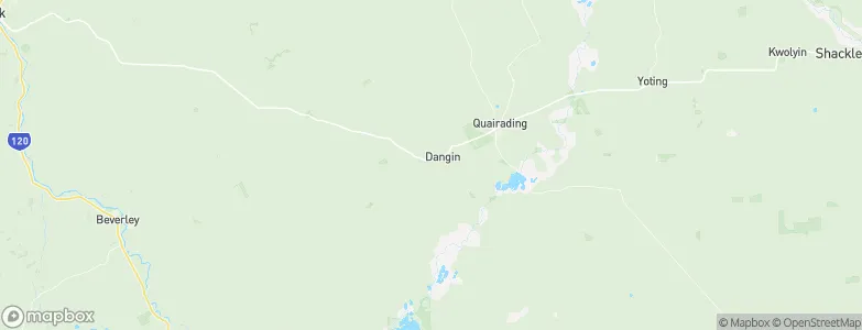 Dangin, Australia Map