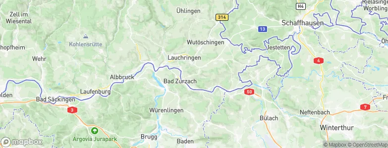 Dangstetten, Germany Map