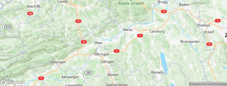 Däniken, Switzerland Map