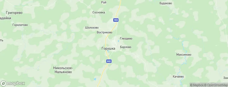 Danilov, Russia Map
