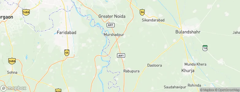 Dankaur, India Map