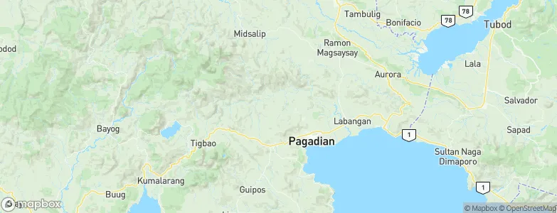 Danlugan, Philippines Map