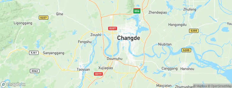 Danzhou, China Map