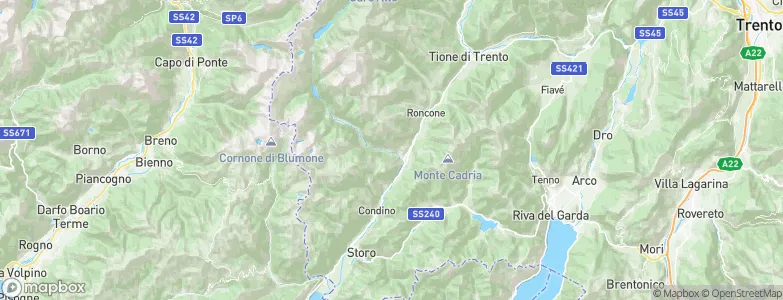Daone, Italy Map