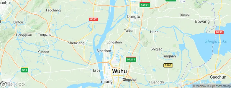 Daqiao, China Map