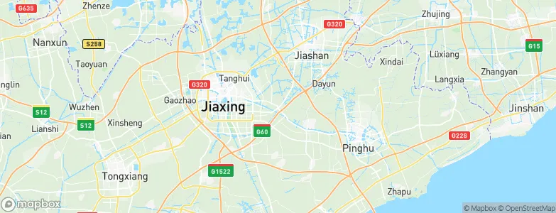 Daqiao, China Map