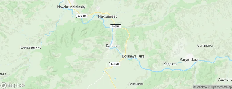 Darasun, Russia Map