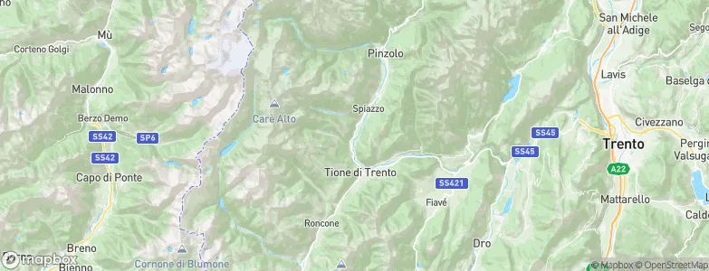 Darè, Italy Map