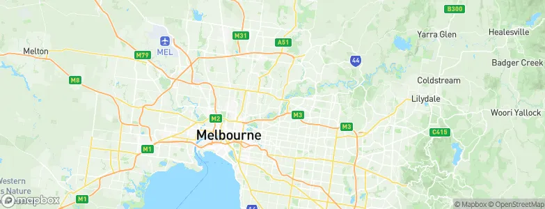 Darebin, Australia Map