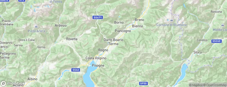 Darfo, Italy Map
