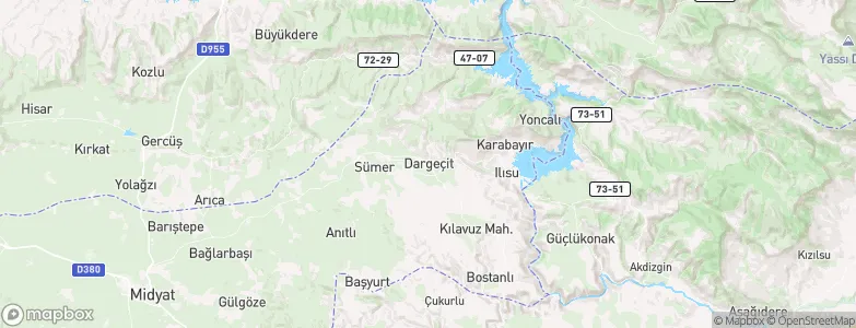 Dargeçit, Turkey Map