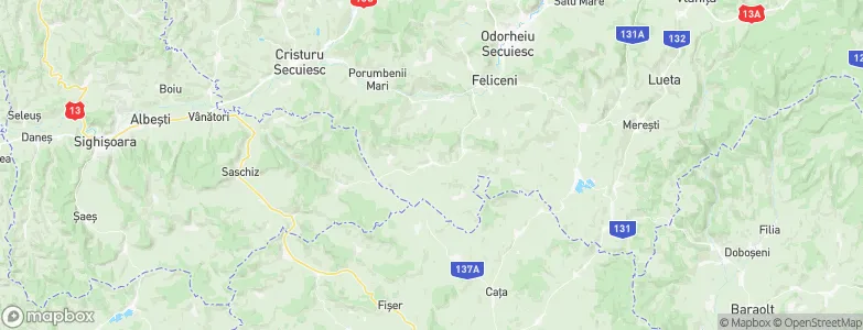 Dârjiu, Romania Map