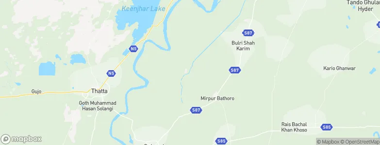 Daromehar, Pakistan Map