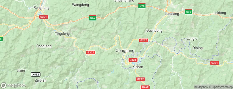 Darong, China Map