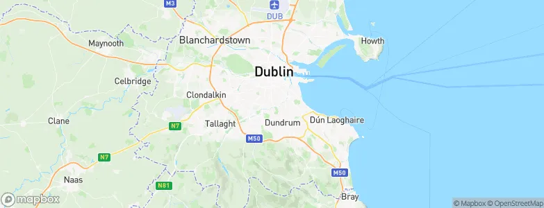 Dartry, Ireland Map