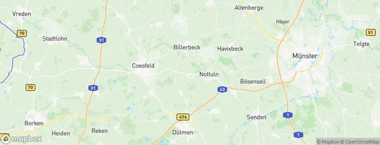 Darup, Germany Map