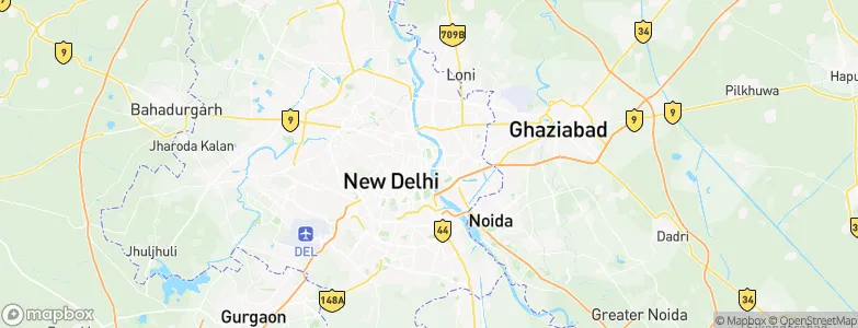 Darya Ganj, India Map