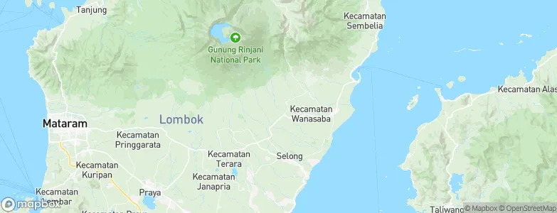 Dasanlian Lauk, Indonesia Map