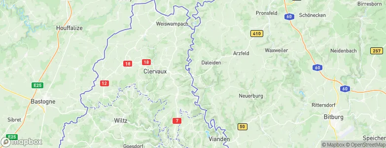 Dasburg, Germany Map