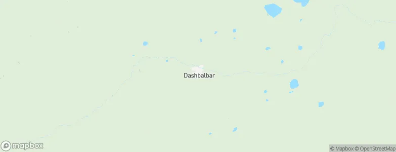 Dashbalbar, Mongolia Map