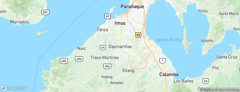 Dasmariñas, Philippines Map