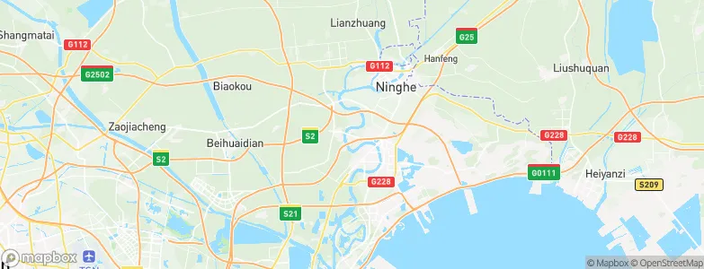 Datianzhuang, China Map