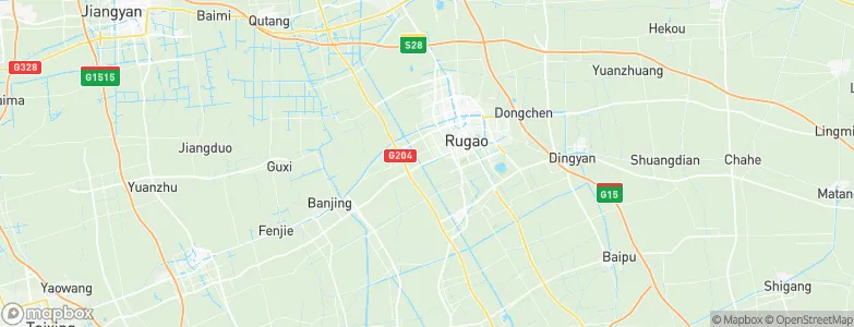 Datong, China Map
